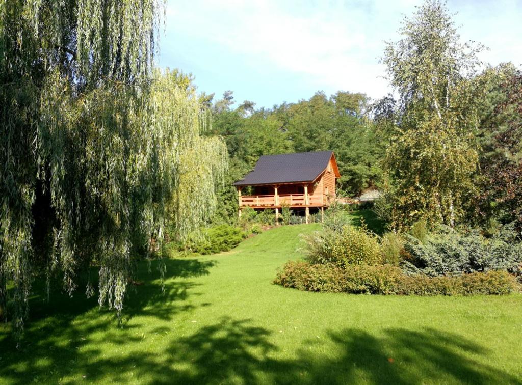 Villa Eden Ślesin Buitenkant foto